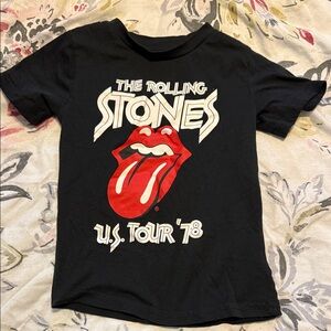 🌸2 for $20🌸 The Rolling Stones Kids Black T-Shirt